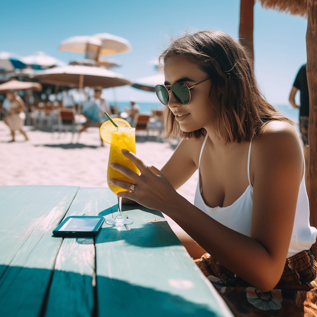 Beach-Side Mobile Ordering